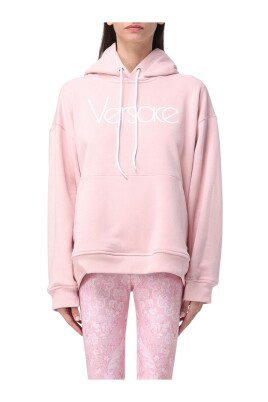 sweat-shirt-a-capuche-rose-logo
