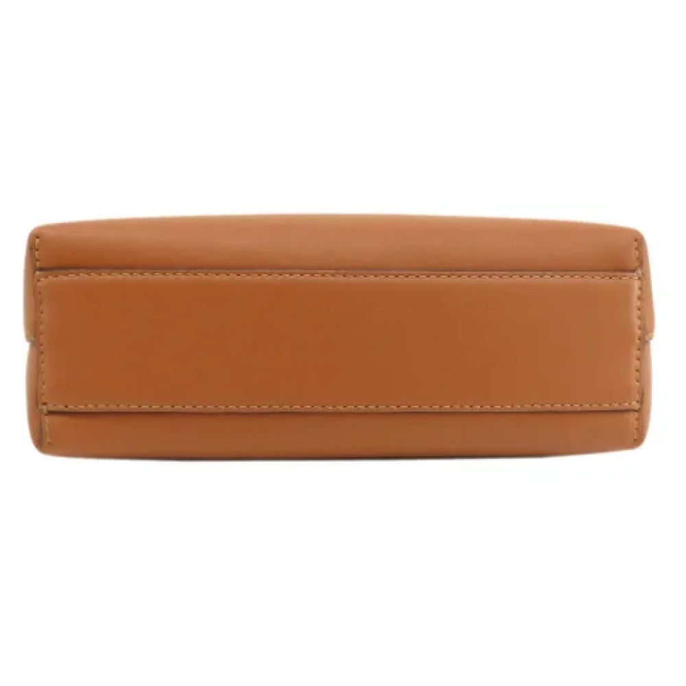 Loewe Pre-owned Leather totes Brown Dames