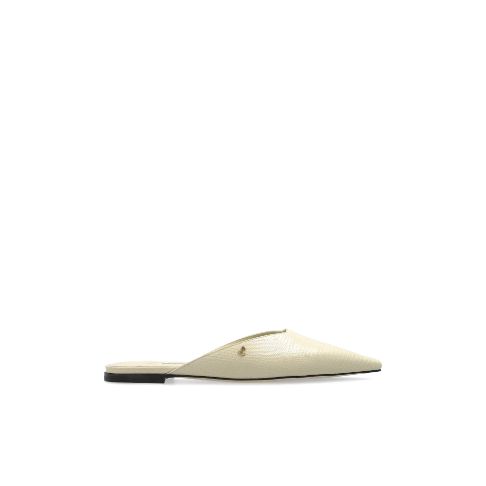 Jimmy Choo Slides Vivi Beige, Dam