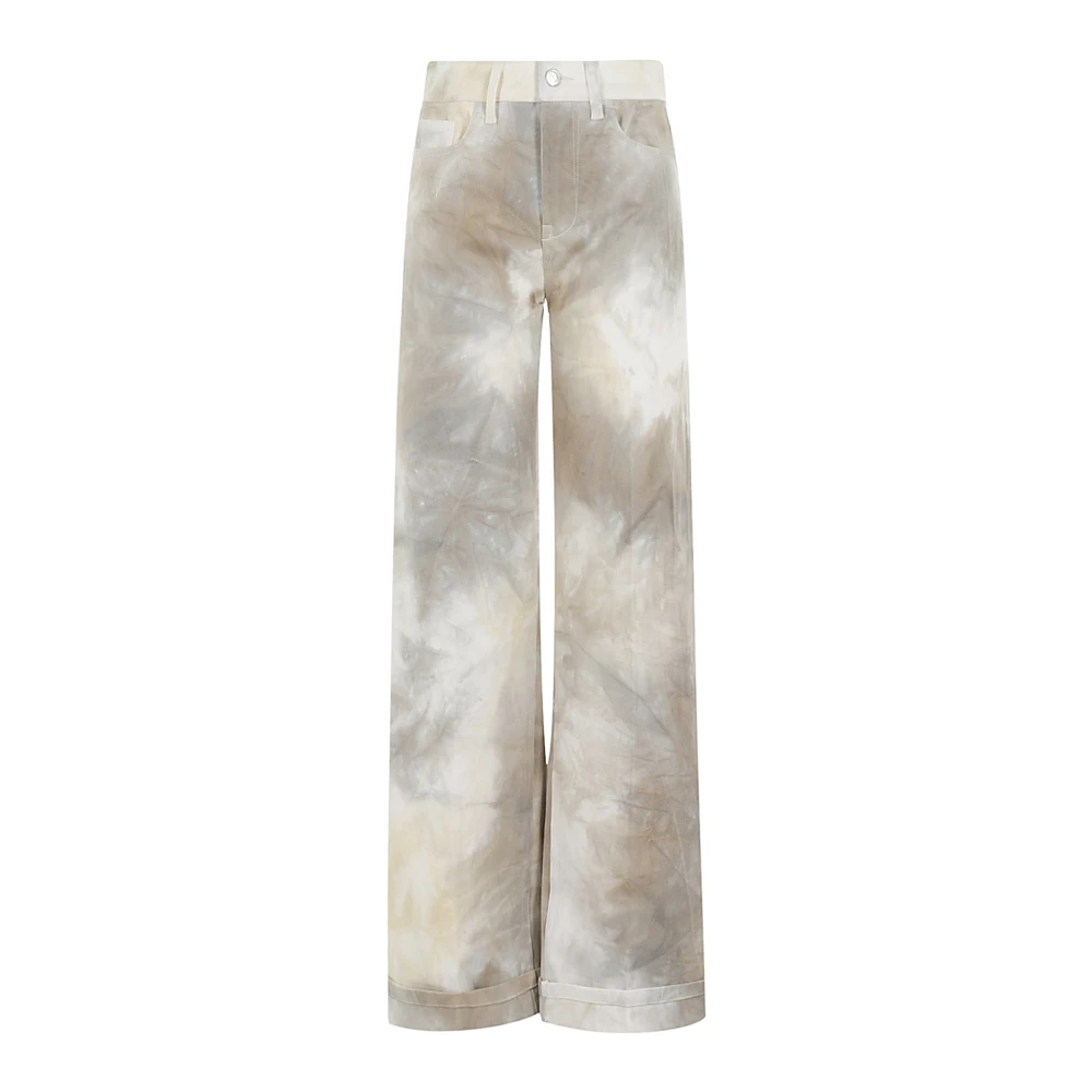 Department Five Palazzo broek met 5 zakken Beige Dames
