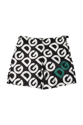 Logo Badshorts Svart Vit