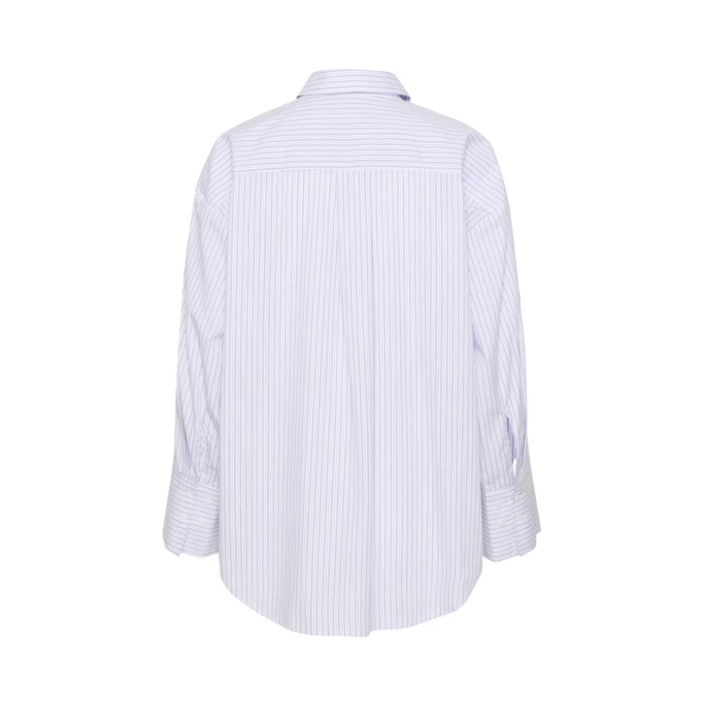Soaked in Luxury Elegante Sloriana Shirt Blue Dames