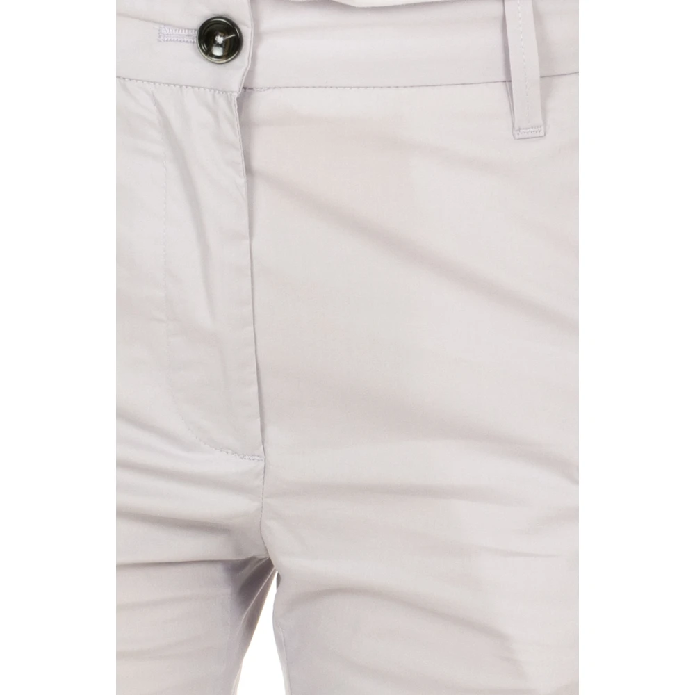 Nine In The Morning Cropped Trousers Gray Dames