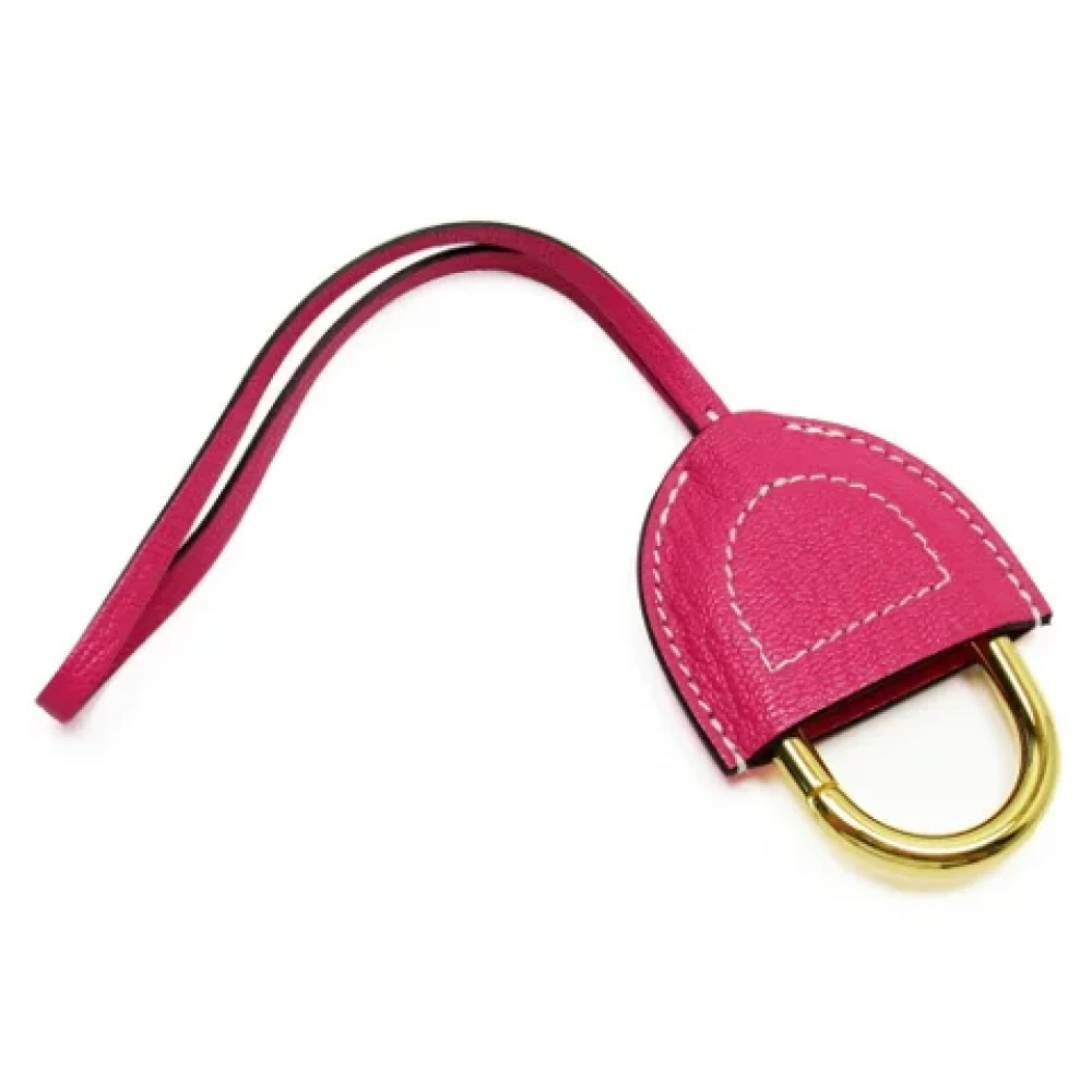 Hermès Vintage Pre-owned Fabric key-holders Pink Dames