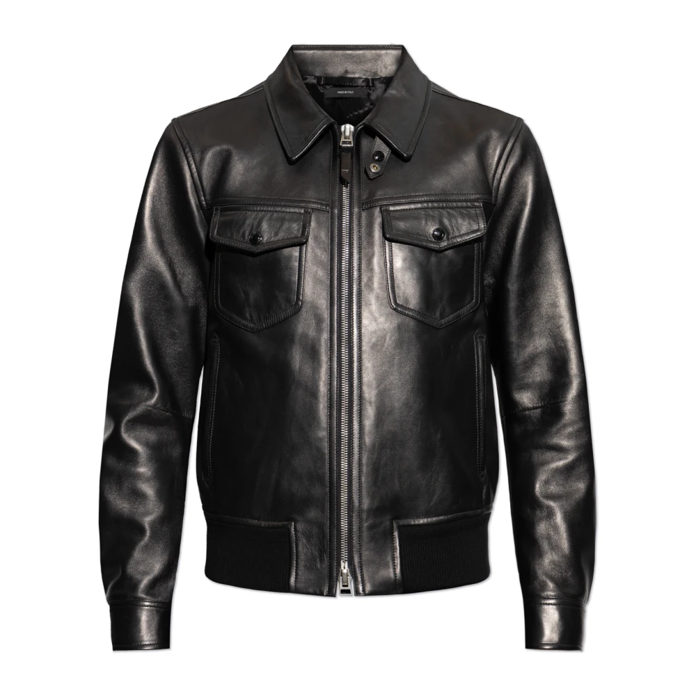 Jackets > Leather Jackets - - Tom Ford - Modalova
