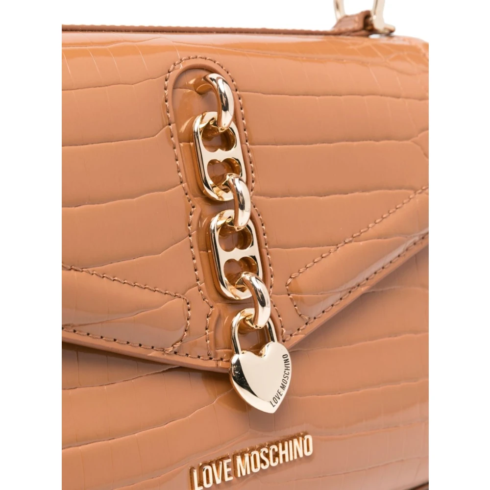 Love Moschino Bruine handtas voor vrouwen Brown Dames