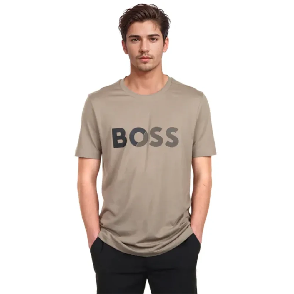 Hugo - Tops > T-Shirts - Gray - Hugo - Modalova
