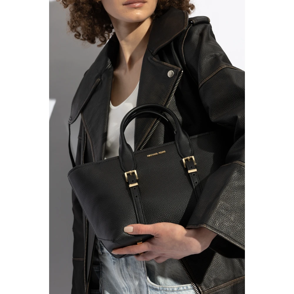 Michael Kors Handtas Moore Black Dames