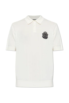 Polo Shirt med Applikation