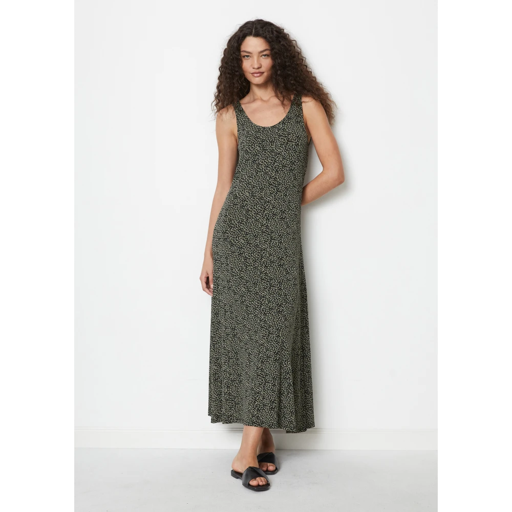 Marc O'Polo Mouwloze jerseyjurk met een all-over print Multicolor Dames