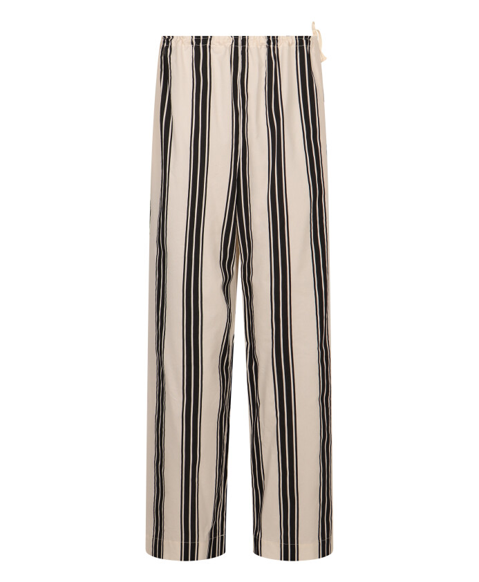 pantalon-en-coton-raye