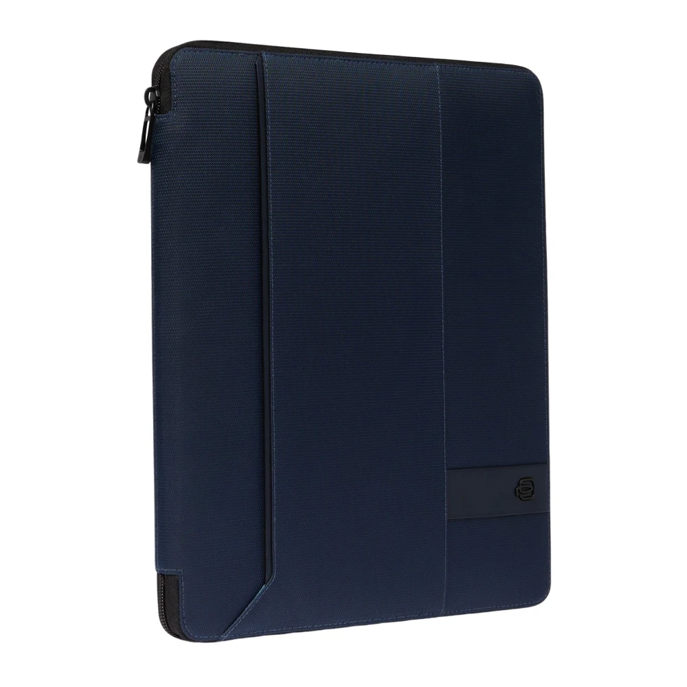 Piquadro Herr Blå Väskor One Size, Läder, Anteckningsblockshållare Med Ipad®-Fack