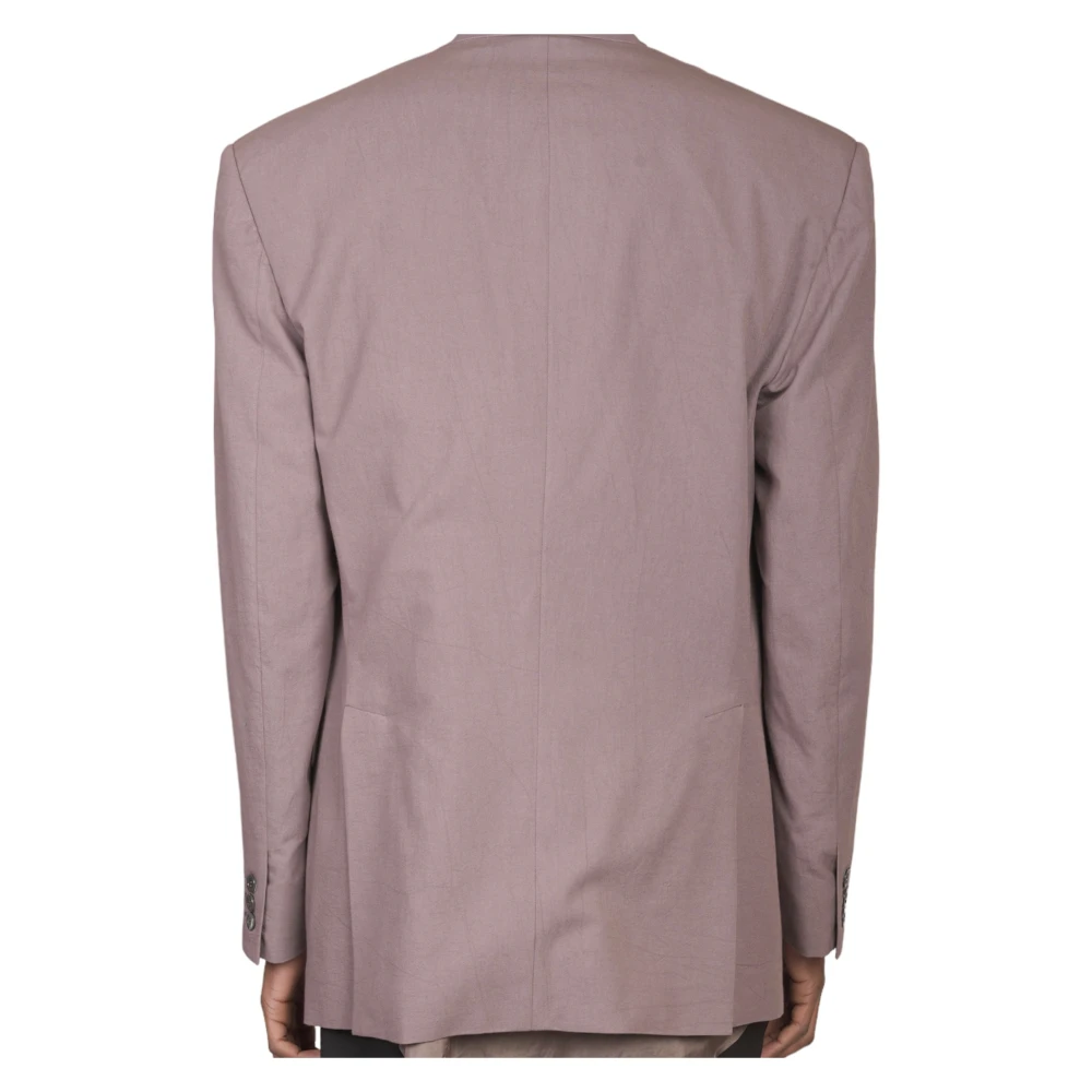 Magliano Raw Neck Blazer in 07 Purple Heren