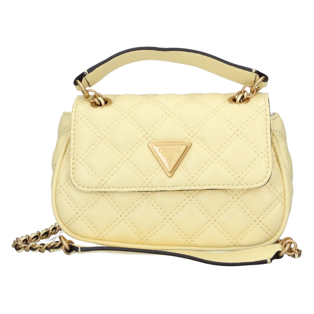 Guess Schoudertas van Kunstleer Yellow Dames