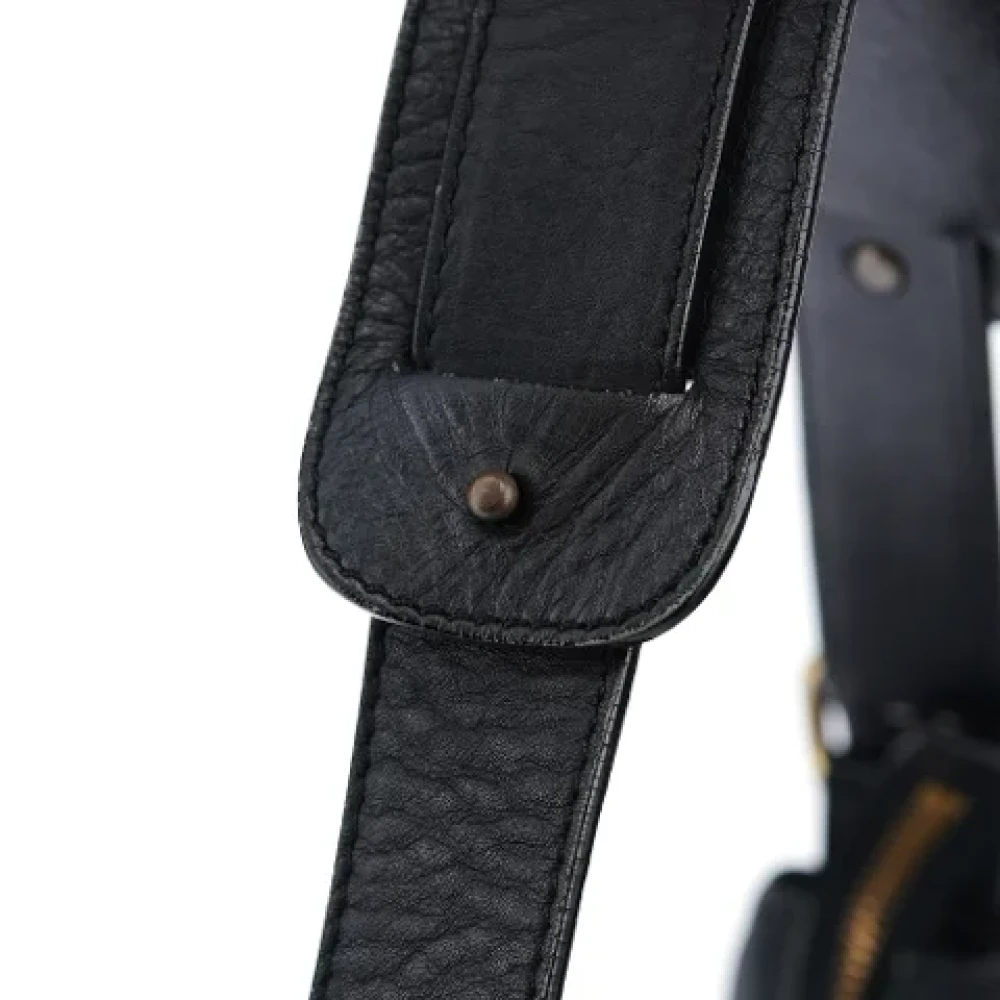Chloé Pre-owned Leather shoulder-bags Black Dames