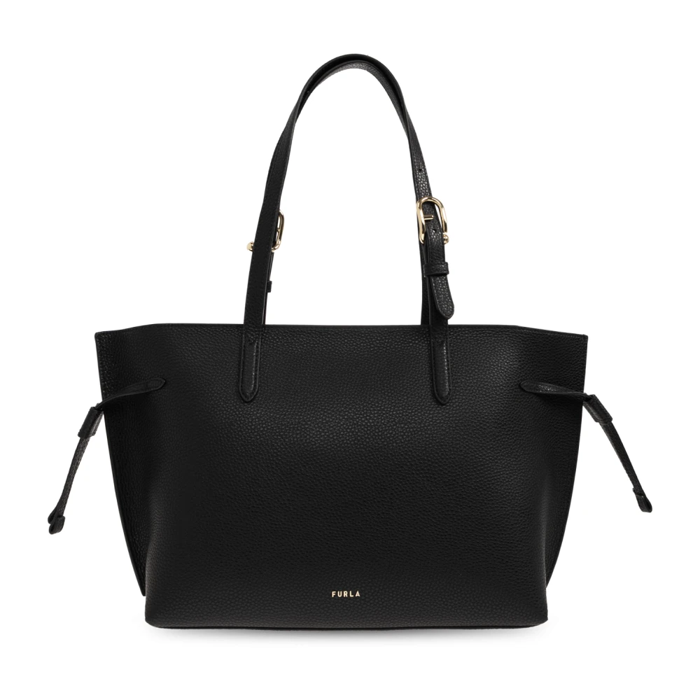 Furla Women's Black Ava Medium Tote - Shopping Bags - One Size - Bags