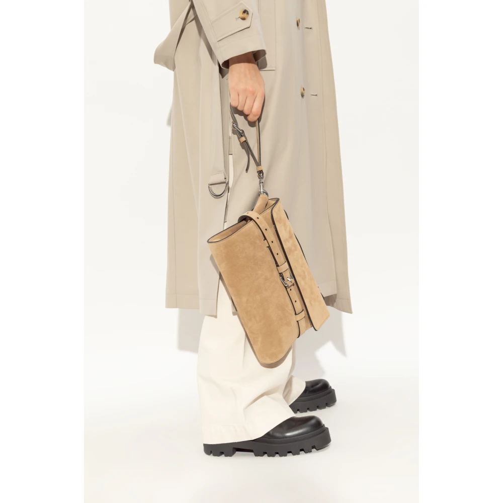 Moschino Suède handtas Beige Dames