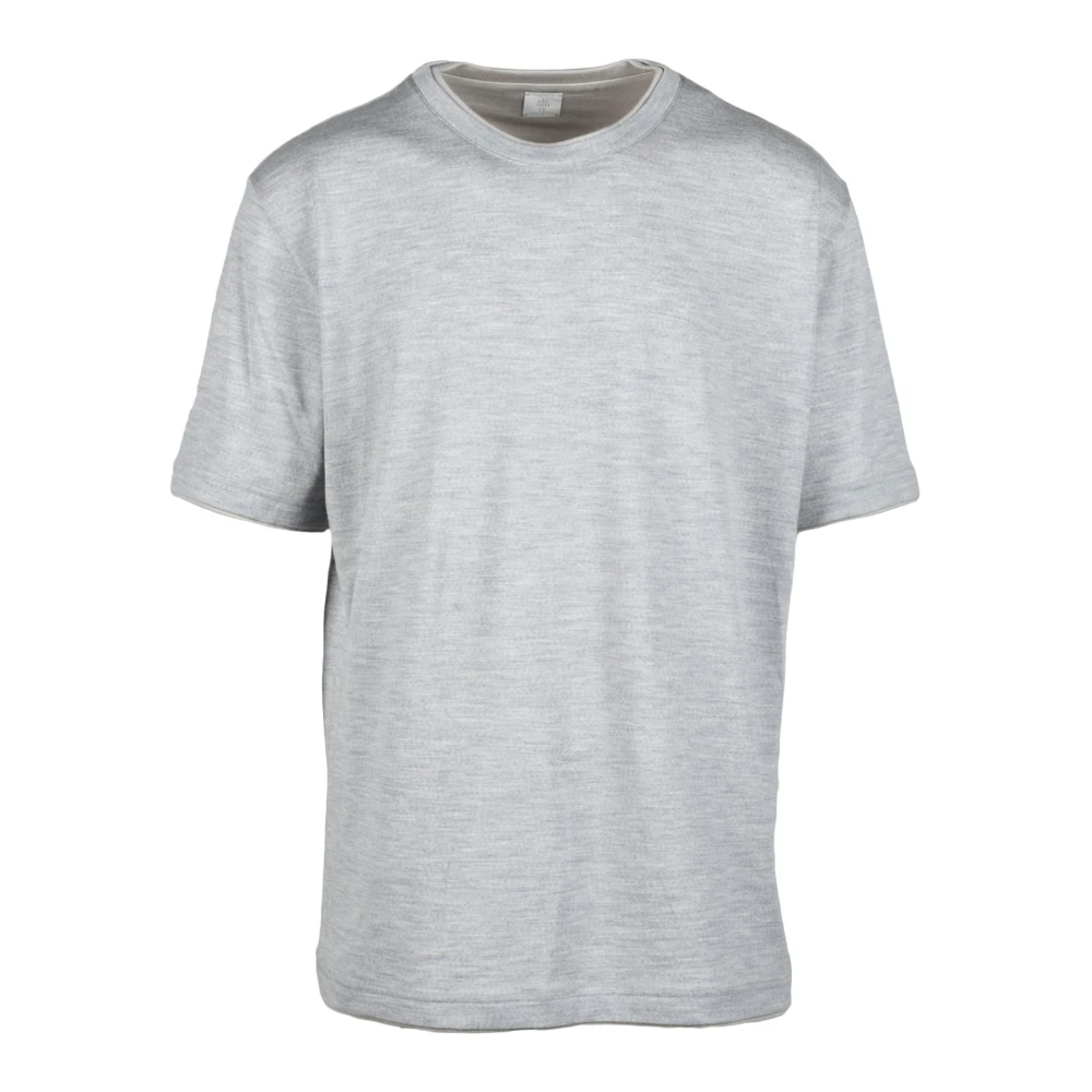 Eleventy - Tops > T-Shirts - Gray - Eleventy - Modalova
