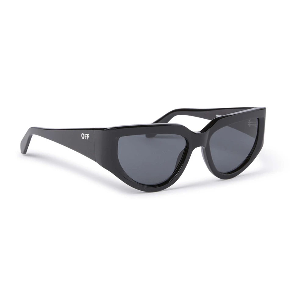 Off White Unisex Black Sunglasses, 55 Mm, Seward Sunglasses /Grey Cat