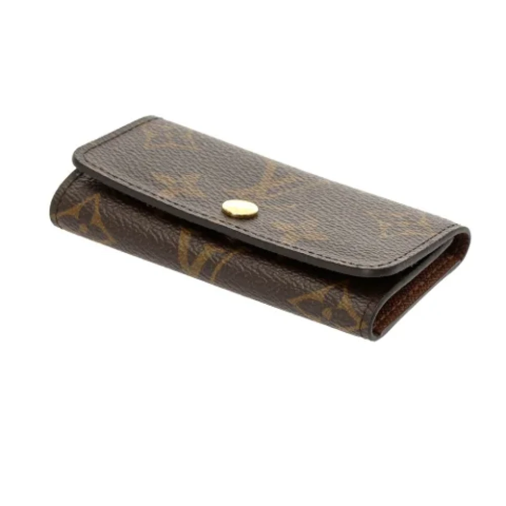 Louis Vuitton Vintage Pre-owned Fabric key-holders Brown Dames