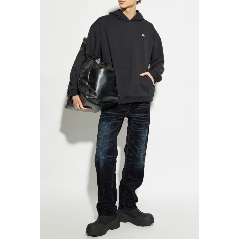 Diesel Sweatshirt S-Boxt-Hood Black Heren