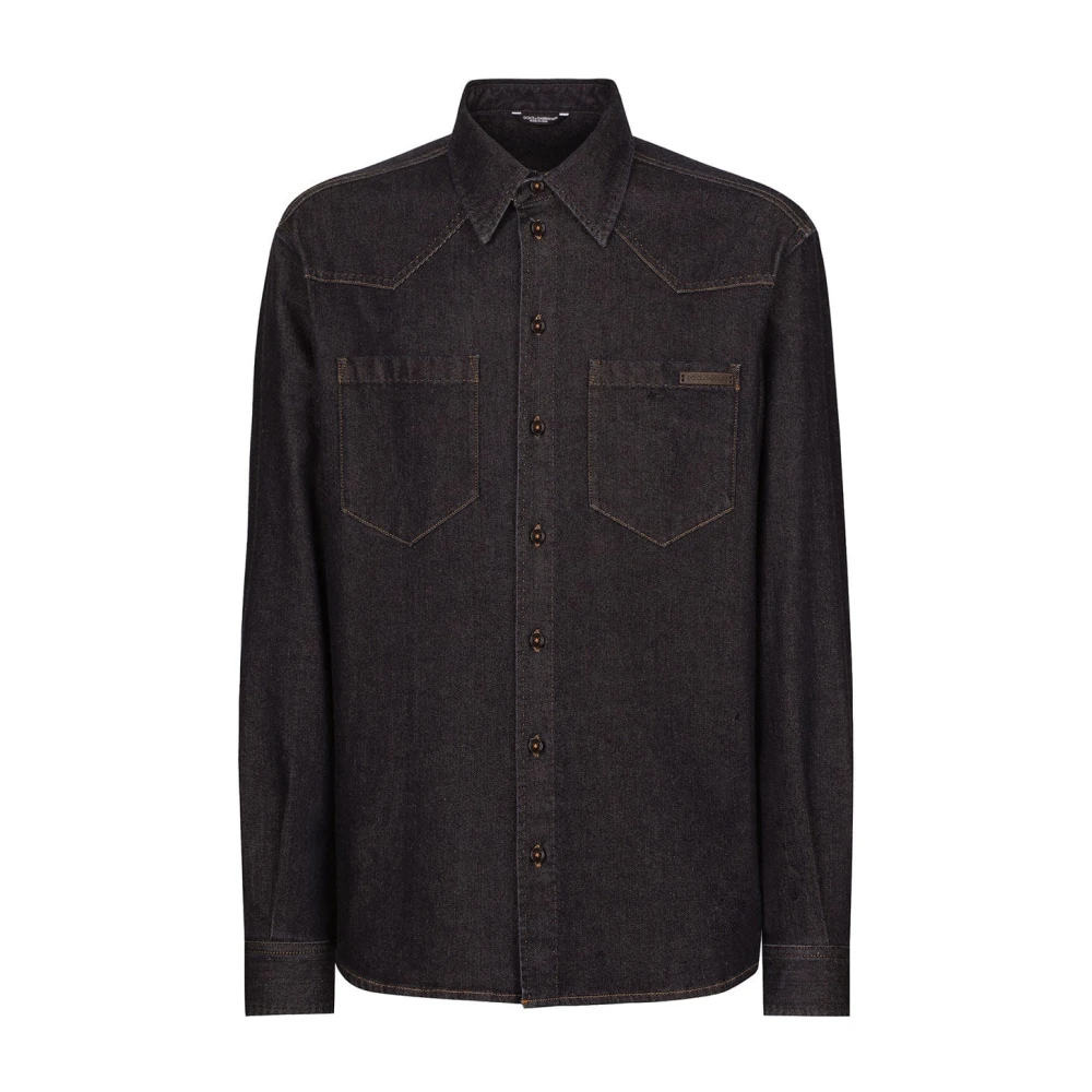 Dolce & Gabbana Stijlvolle Shirt voor Mannen Blue Heren
