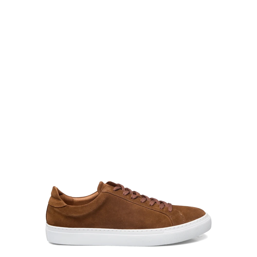 Garment Project Cognac Suède Schoenen Heren Schoenen Bruin