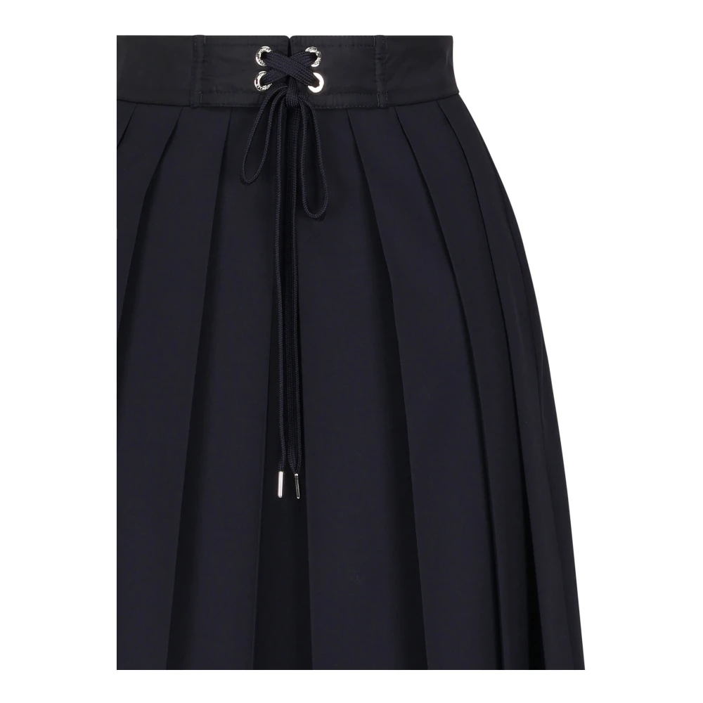 Moncler Blauwe Rok voor Vrouwen Blue Dames