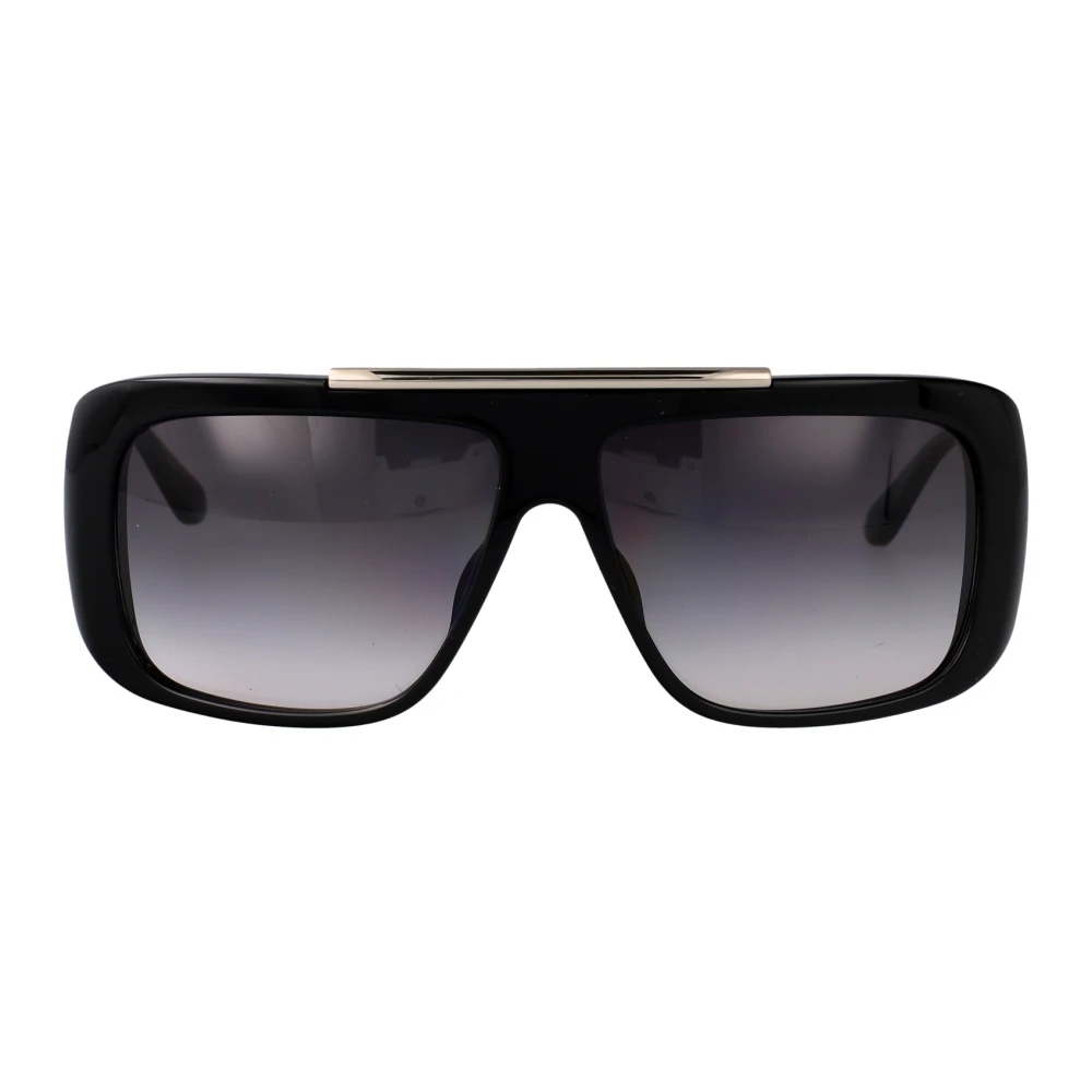 Alexander Mcqueen Unisex Black Stylish Sunglasses For Fashionable Looks - Sunglasses - 60 Mm - Accessories