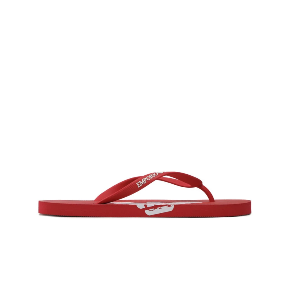 Emporio Armani - Chanclas Rojas Xvqs 06Xn 74600115 - Shoes - Hombre - Rojo - 41 Eu