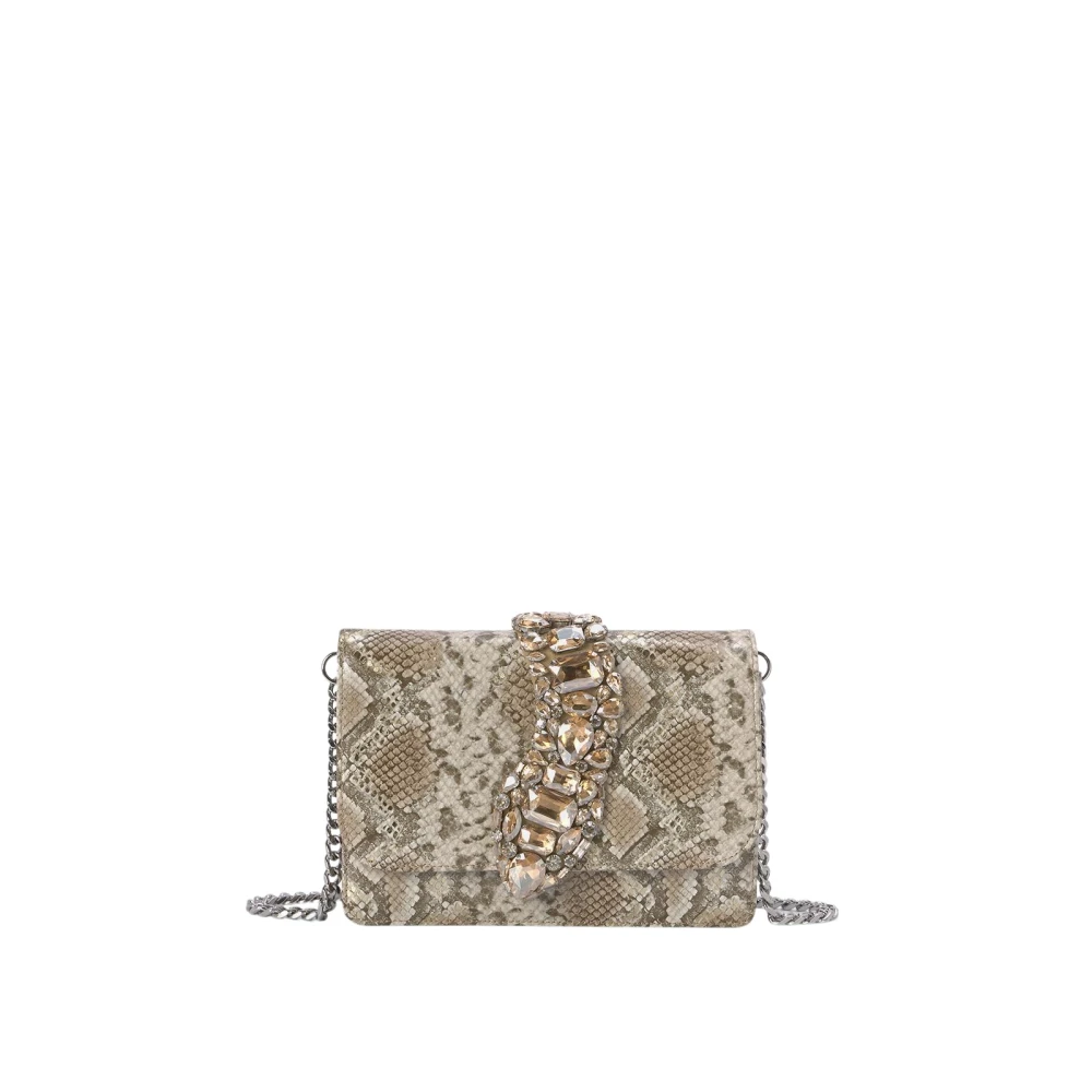 Alma en Pena Schoudertas met ketting Multicolor Dames