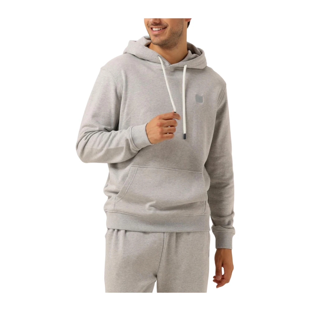 Scotch & Soda Logo Hoodie voor heren Gray Heren