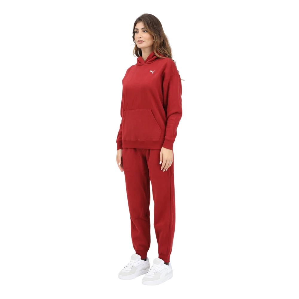 Puma Rood Loungewear Set voor Vrouwen Red Dames