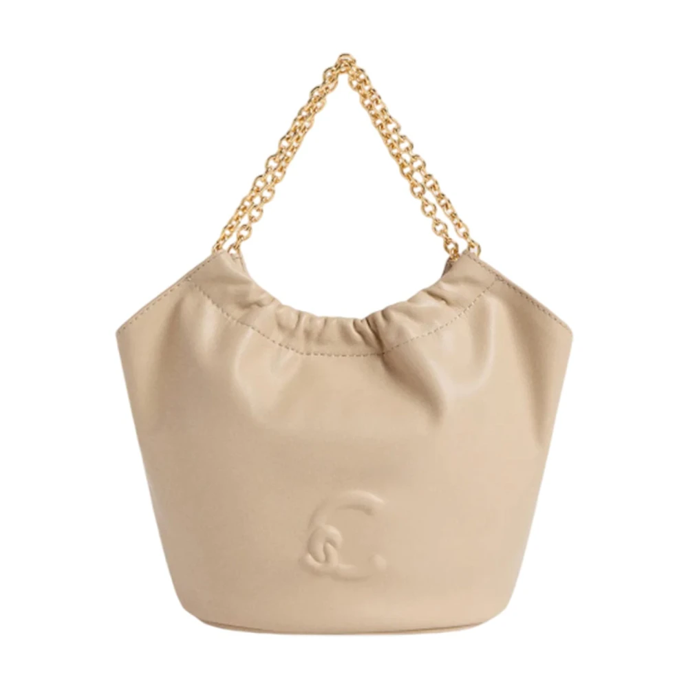 Coccinelle Women's Beige Shopping Bags, One Size, Smash Shoulder Bag