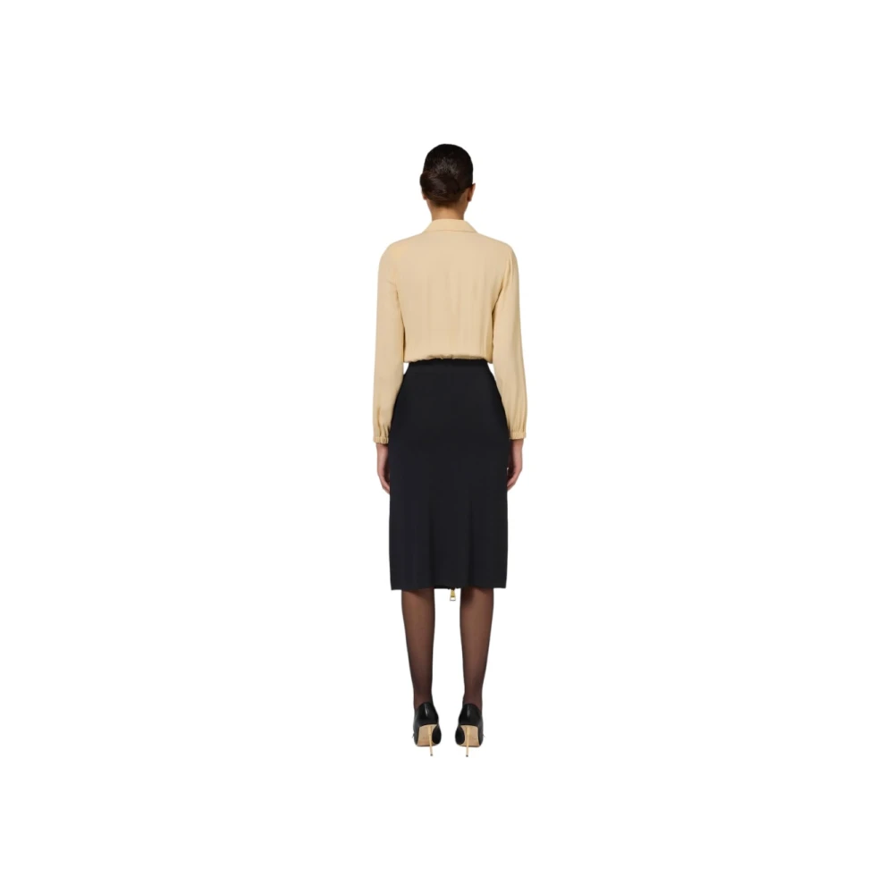 Elisabetta Franchi Body Blouse Beige Dames
