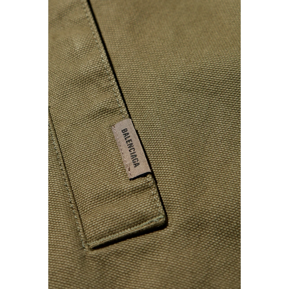 Balenciaga Capuchonjack Green Heren