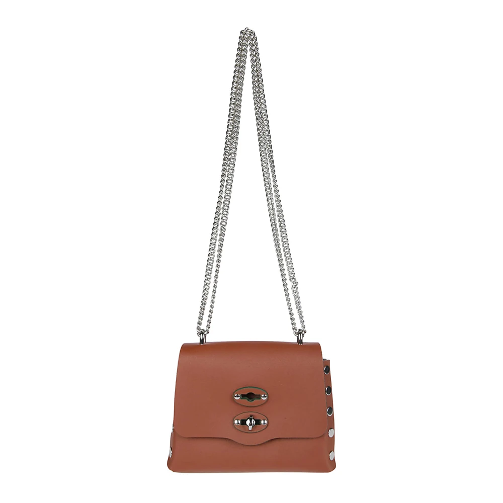 Zanellato Stijlvolle Amar Sbaby Postina Tas Brown Dames