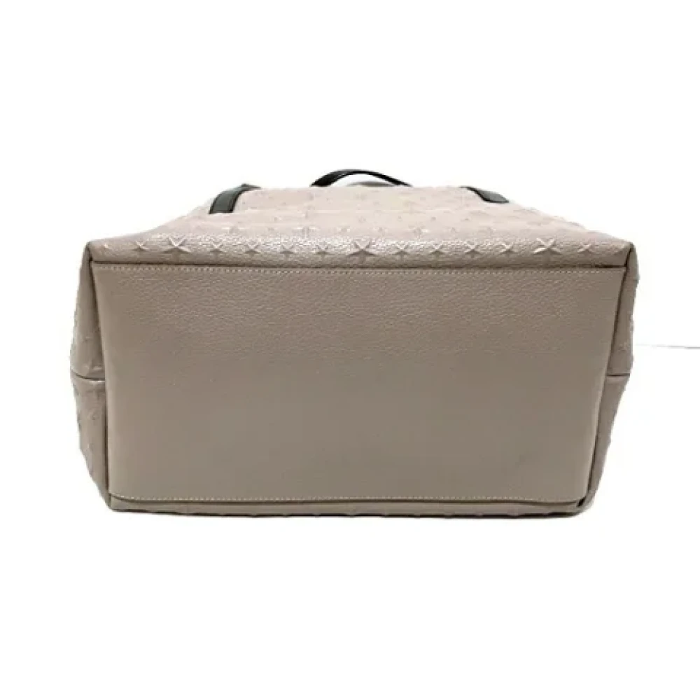 Jimmy Choo Pre-owned Leather shoulder-bags Gray Dames