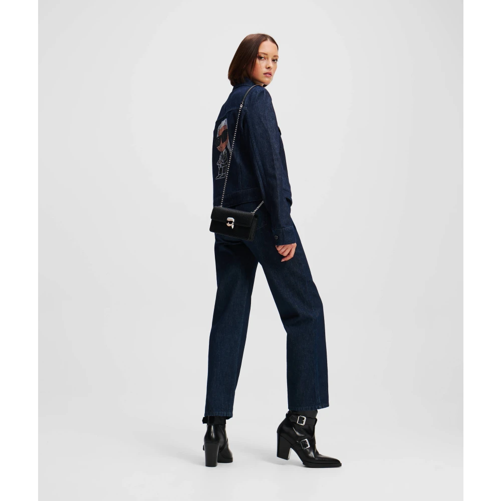 Karl Lagerfeld Spijkerjasje met Iconic Karl Blue Dames