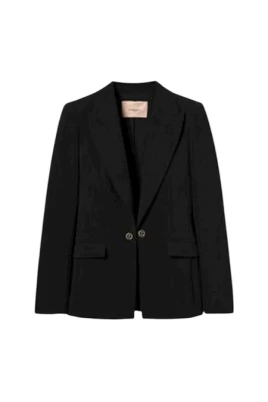 Oval T Crêpe Blazer