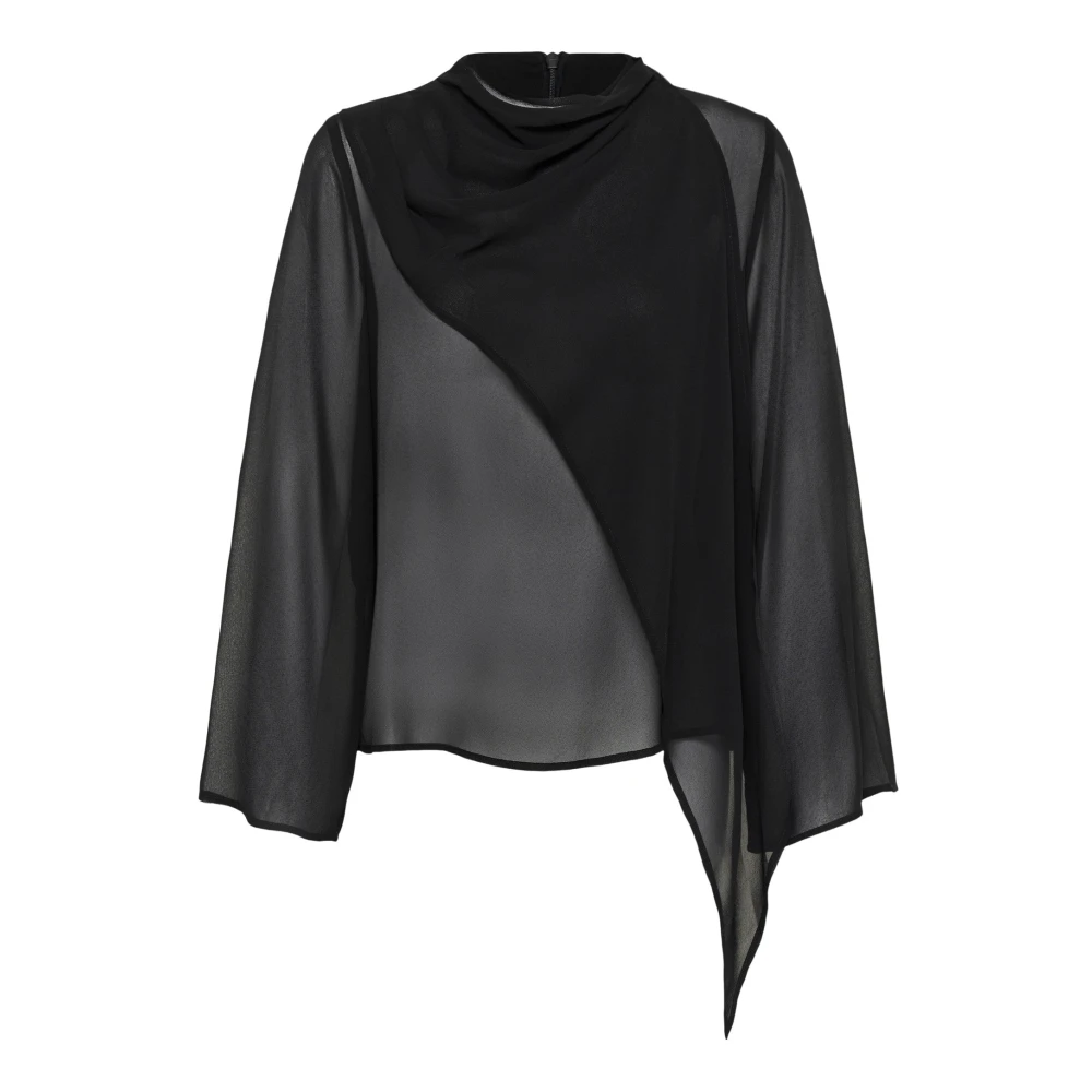 Kaffe Donna Noir Camicetta Da Kaeloise - Immagine 2