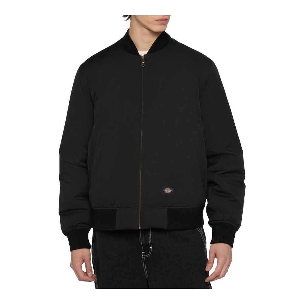 Dickies Stijlvolle Bomberjack voor Mannen Black Heren