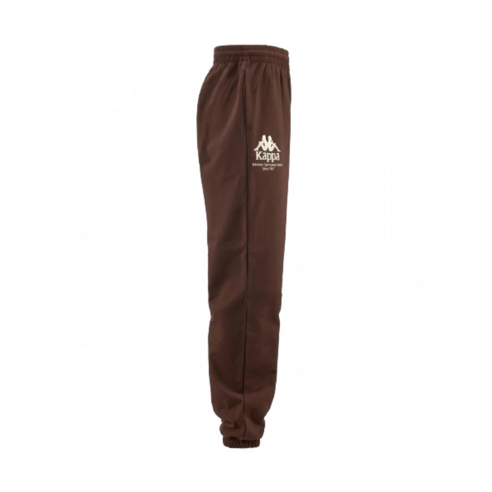 Kappa Biologisch Katoen Comfort Fit French Terry Broek Brown Heren