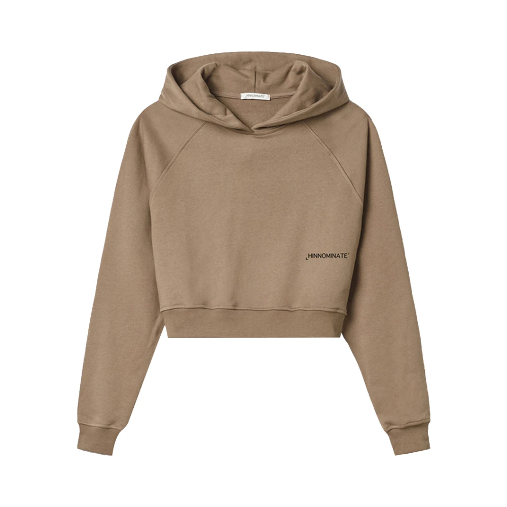 Hinnominate Bruine Hoodie Sweater Casual Comfortabel Brown Dames
