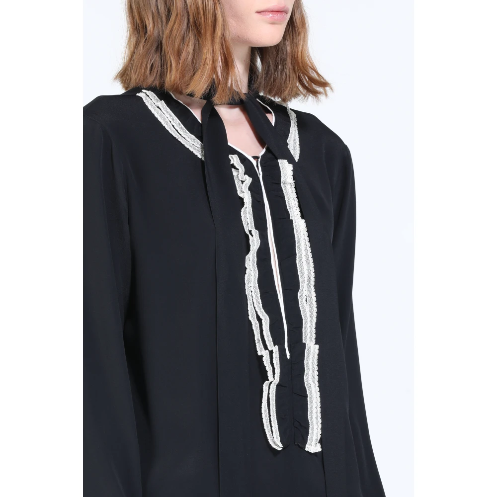 N21 Zwarte Herenoverhemd Black Dames