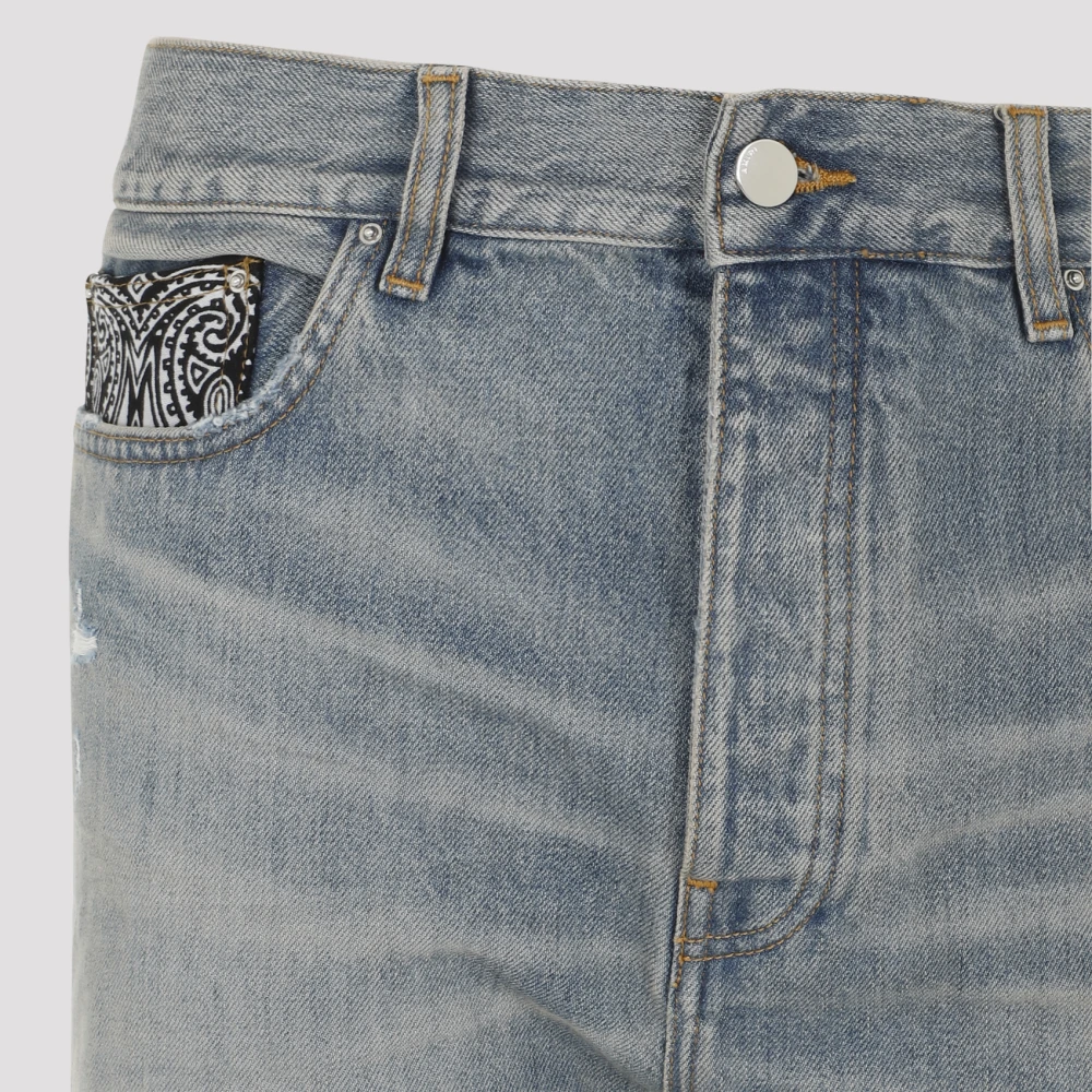 Amiri Blauwe Jeans Aw24 Stijl Blue Heren