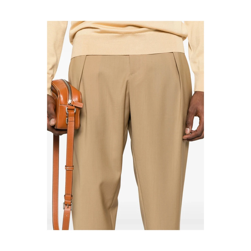 Briglia Zand Beige Elastische Taillebroek Beige Heren