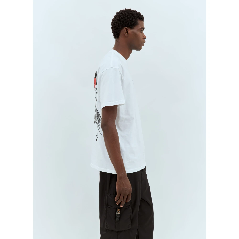 Carhartt WIP Grafische Print Katoenen T-shirt White Heren