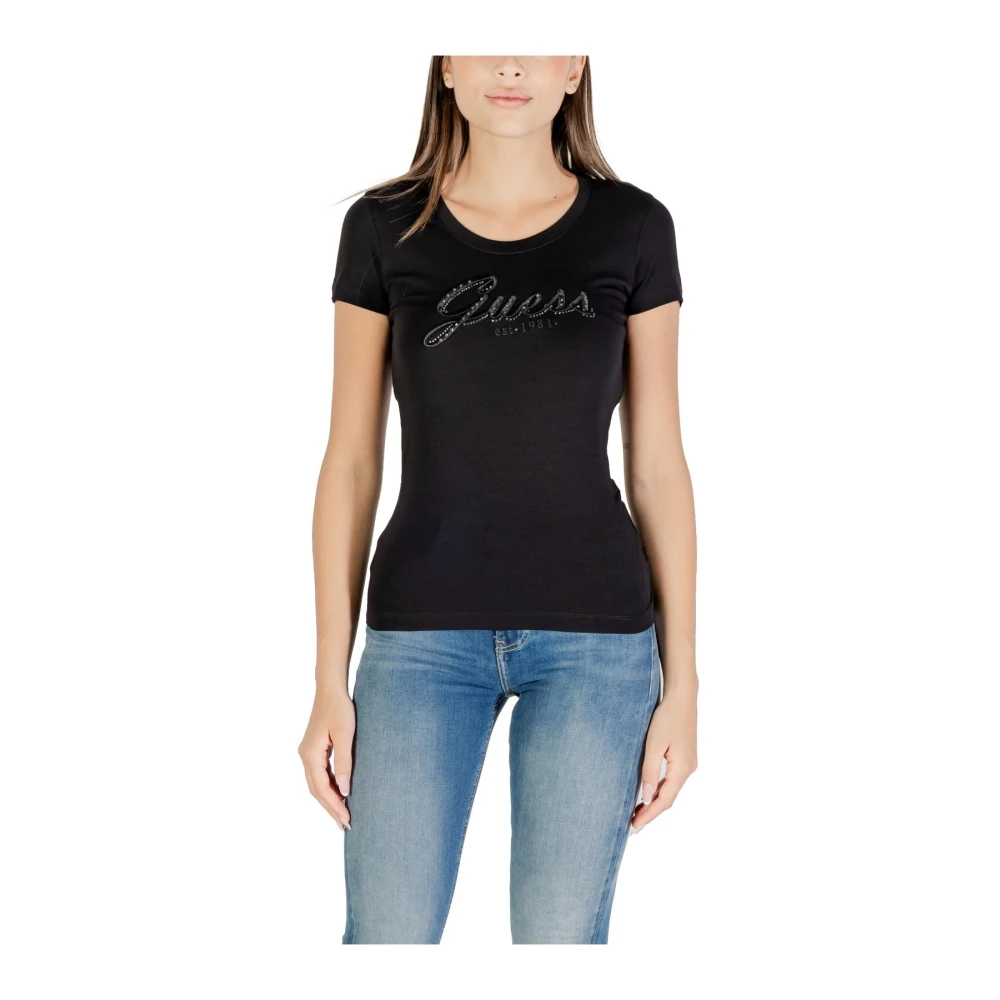 Guess - Tops > T-Shirts - Black - Guess - Modalova