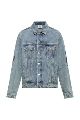 Vintageeffekt Denimjacka